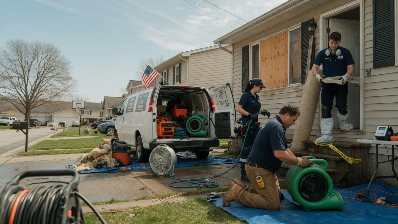 Water Damage Restoration in Marshall, WI near me